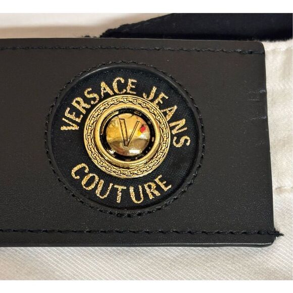 Versace Jeans Couture White Slim-Fit Jeans for Men NWT Size 29 - Picture 7 of 15